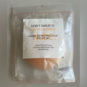 New Reusable Silicone Nipple Covers with lift tab.